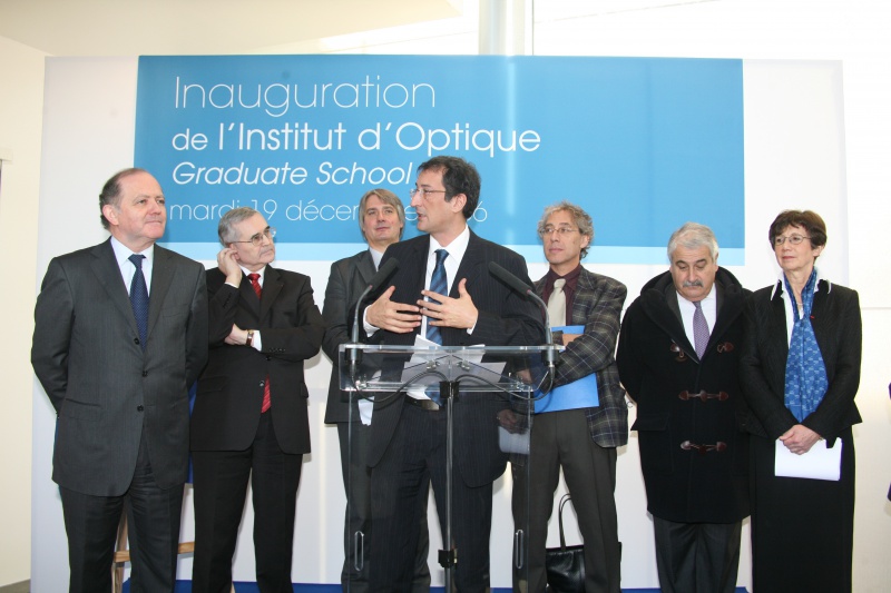 Inauguration IOGS Palaiseau