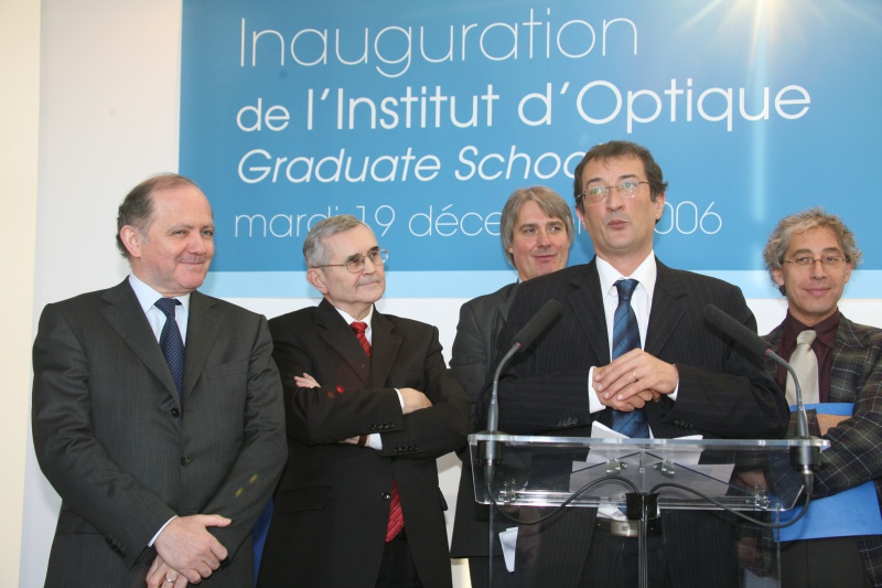 Inauguration IOGS Palaiseau