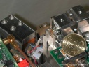 Stabilisation d'une diode laser accordable par filtrage auto-organisable.