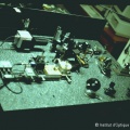 Montage de caractérisation de cristaux photorefractifs semiconducteurs en régime impulsionnel picoseconde.