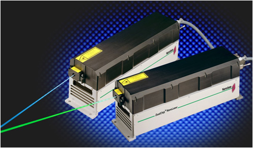 Dual chip : laser UV picoseconde pompé par diode - 1999 (F Druon, F Balembois, P Georges, A Brun)